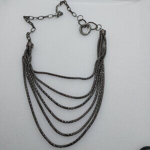 20" Multi Stand Rope Chain Style Long Necklace